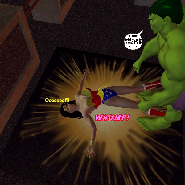 Wonder Woman VS. Hulk