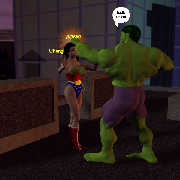 Wonder Woman VS. Hulk